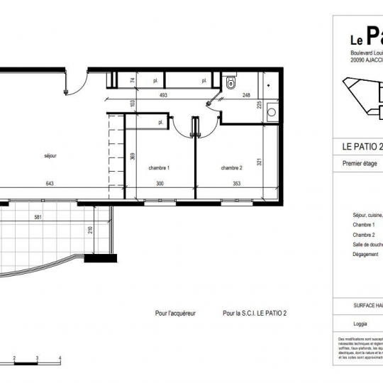  2A IMMOBILIER : Appartement | AJACCIO (20090) | 70 m2 | 280 000 € 
