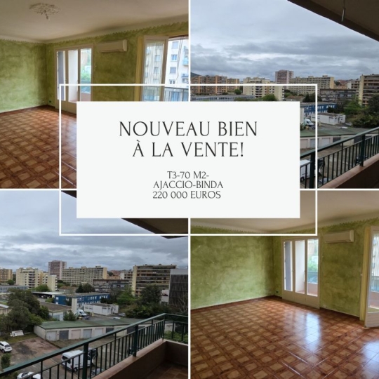 2A IMMOBILIER : Appartement | AJACCIO (20000) | 70.00m2 | 220 000 € 