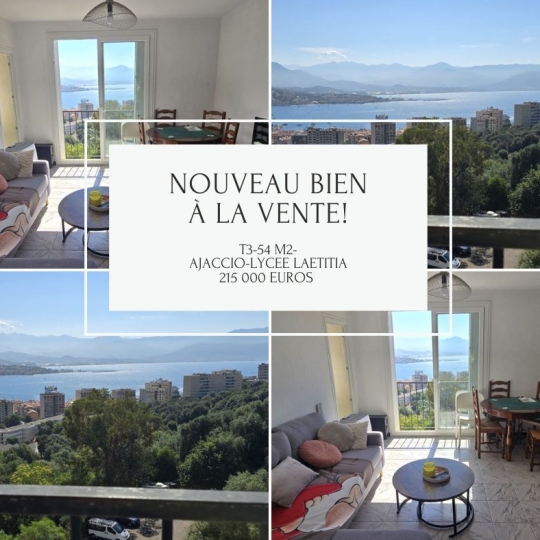 2A IMMOBILIER : Appartement | AJACCIO (20000) | 54.00m2 | 215 000 € 