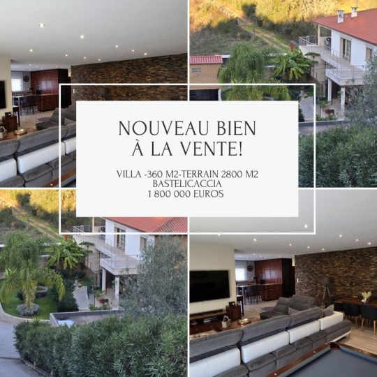  2A IMMOBILIER : Maison / Villa | BASTELICACCIA (20129) | 360 m2 | 1 800 000 &euro; 