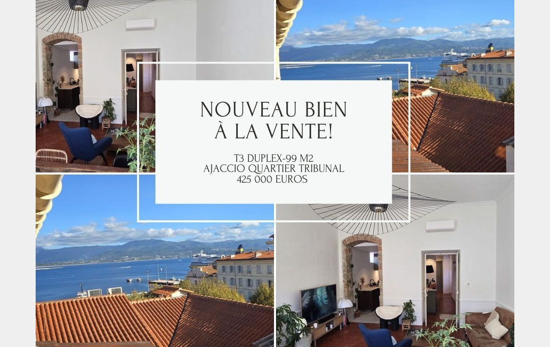 2A IMMOBILIER : Appartement | AJACCIO (20000) | 99 m2 | 415 000 &euro; 