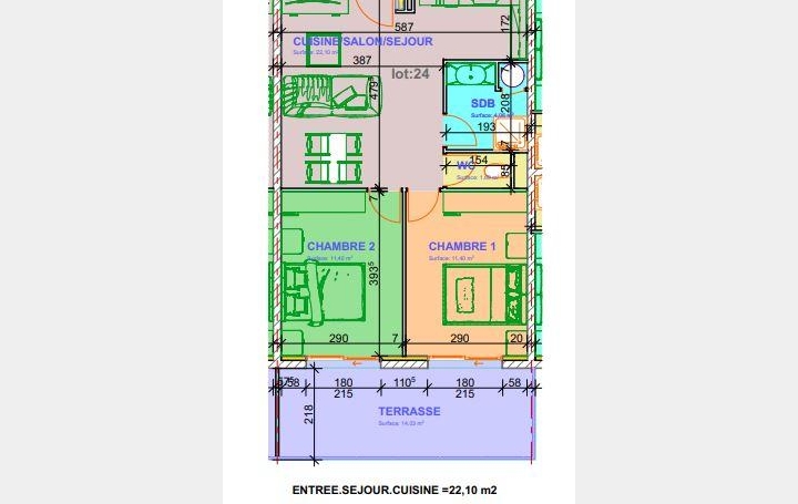 2A IMMOBILIER : Appartement | BASTELICACCIA (20129) | 51 m2 | 224 000 € 