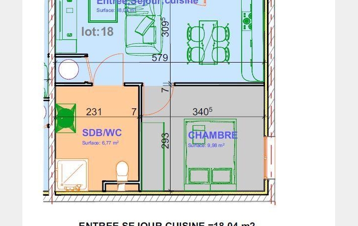 2A IMMOBILIER : Appartement | BASTELICACCIA (20129) | 35 m2 | 159 000 € 