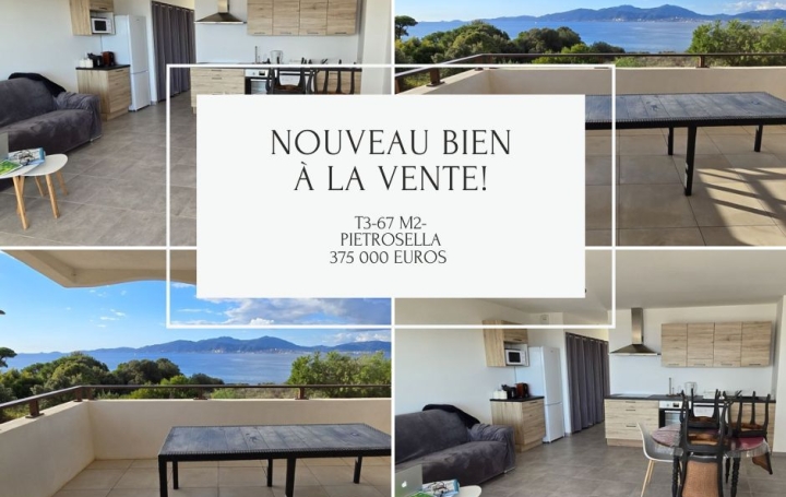  2A IMMOBILIER Appartement | PIETROSELLA (20166) | 67 m2 | 375 000 € 