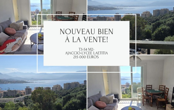 Appartement P3   AJACCIO  54 m2 215 000 € 